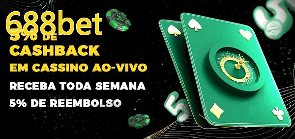 Promoções do cassino ao Vivo 688bet